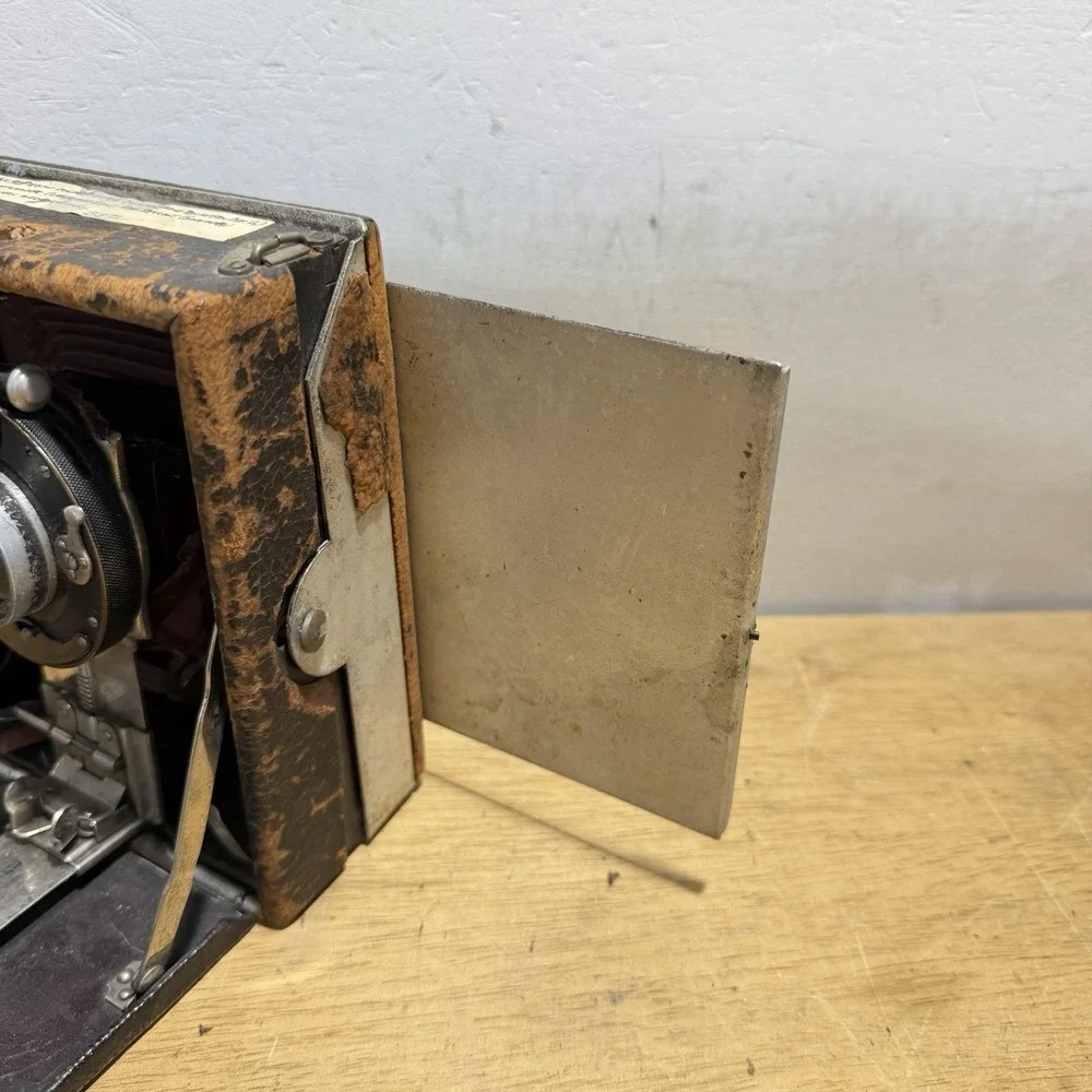 Rochester Optical Premo Sr 4x5 Folding Plate Camera Bausch & Lomb Voigtlander